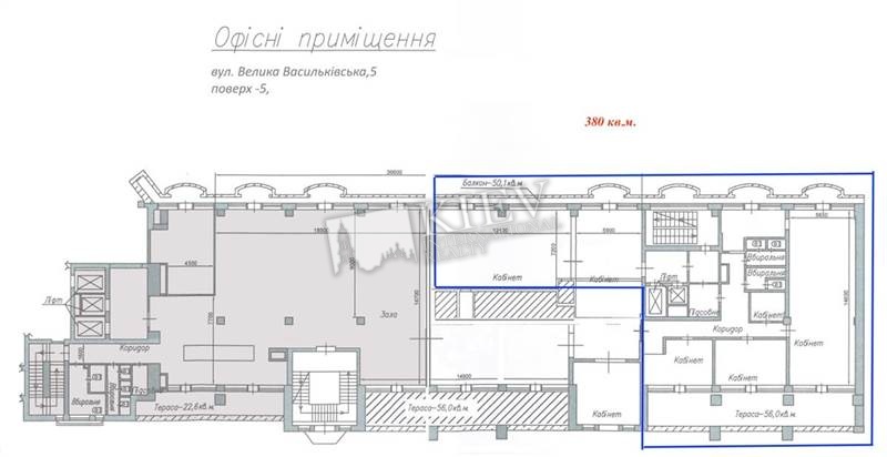 L'va Tolstoho Kiev Office for Rent