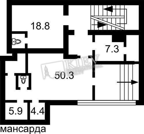 st. Kreschatik 15 Kiev Long Term Apartment 15597