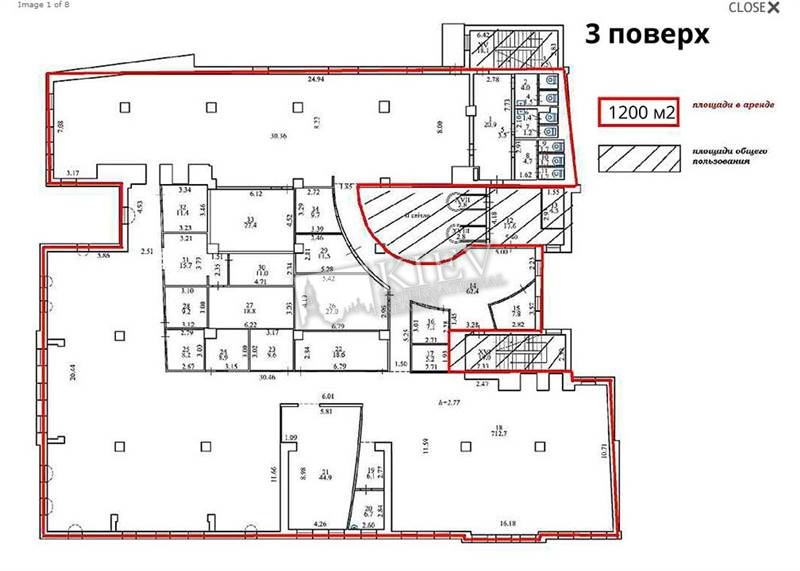 st. Igorevskaya 11 B Office Rental in Kiev 20164