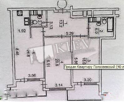 st. 40-letiya Oktyabrya 58 Interior Condition Bare Walls, Bathroom 2 Bathrooms