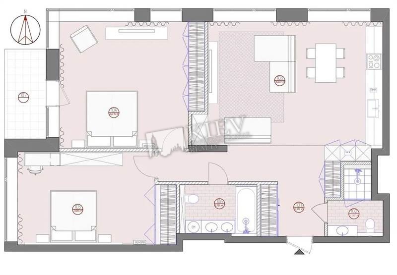 Two-bedroom Apartment st. Ivana Fedorova 2A 20384
