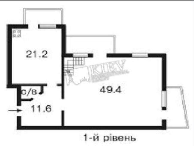 st. Gonchara 47B Long Term Apartment in Kiev 8977