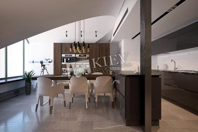 st. Lesi Ukrainki 30b Kitchen Dining Room, Interior Condition Brand New