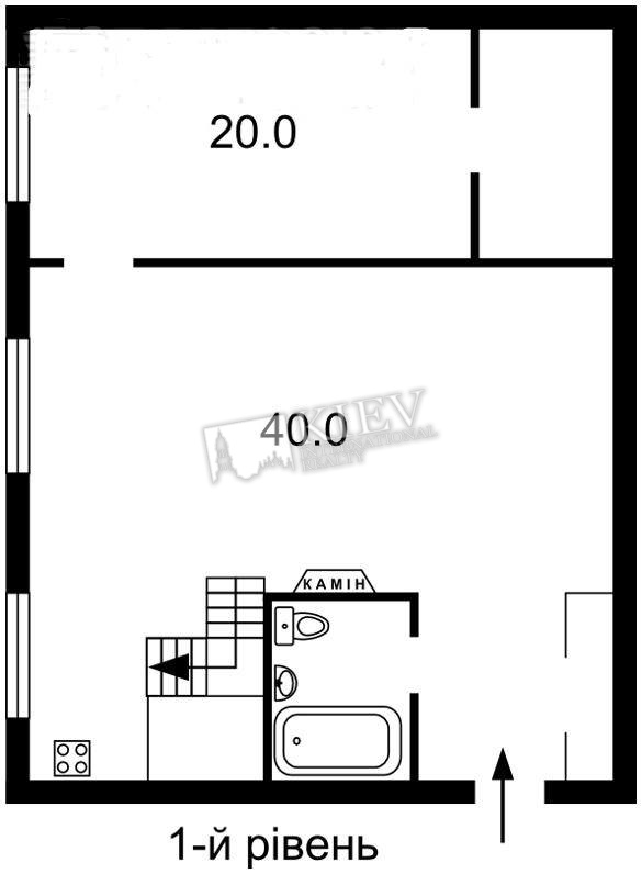 Three-bedroom Apartment st. Andreevskiy spusk 2V 14085