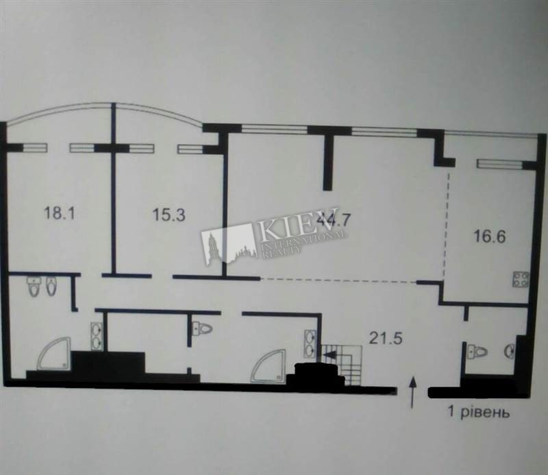 st. Zhilyanskaya 59 Bedroom 4 Cabinet / Study, Living Room Flatscreen TV, Fold-out Sofa Set
