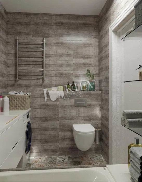 st. Dragomirova 69 Residential Complex Novopecherskie Lipki, Bathroom 1 Bathroom, Heated Floors, Shower, Washing Machine