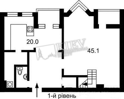 Three-bedroom Apartment st. Ivana Franko 24a 4186