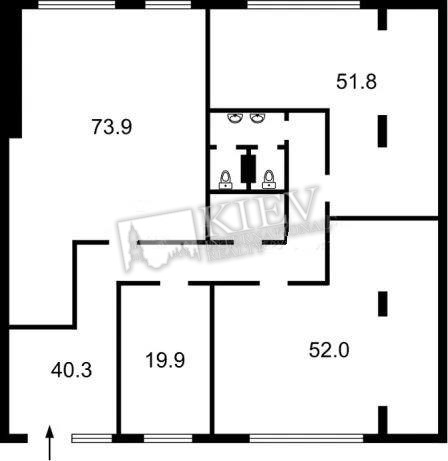 st. Konovaltsa 36E Interior Condition 1-2 Years Old, Elevator Yes