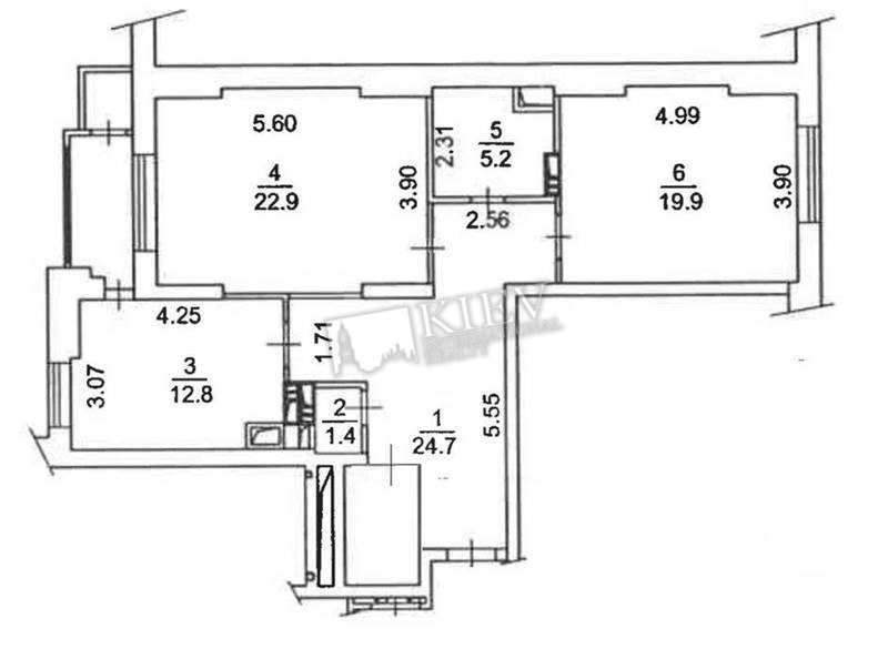 st. Grigorenko 22/20 Interior Condition Brand New, Parking Underground Parking Spot (additional charge)