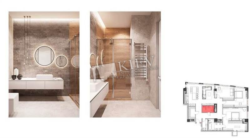 st. Demeevskaya 33 Residential Complex Park Avenue, Interior Condition Brand New
