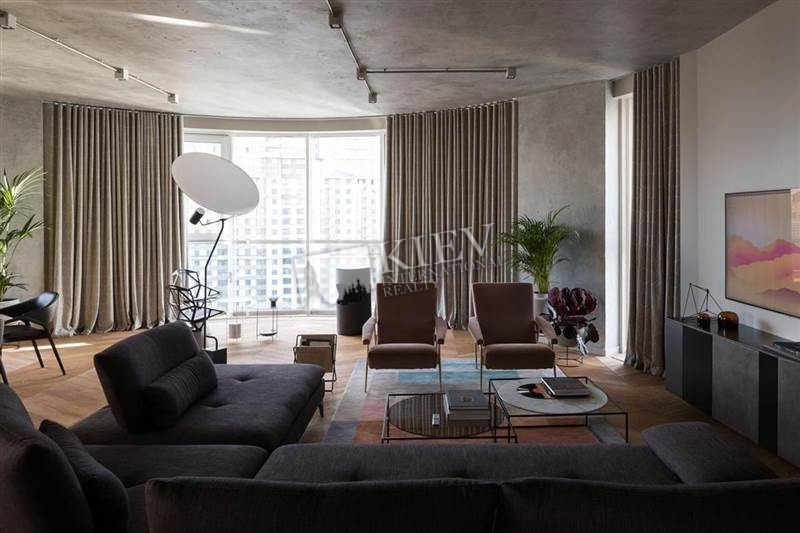 st. Dragomirova 20 Interior Condition Brand New, Living Room Flatscreen TV, L-Shaped Couch