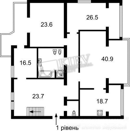 Four-bedroom Apartment st. Kruglouniversitetskaya 3-5 5302